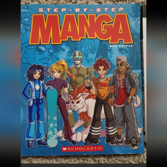 : * Lot of 2 step by step manga  & The Master Guide to Drawing Anime How to Draw - Picture 2 of 11